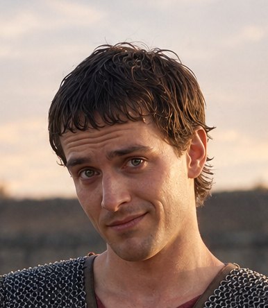 Publius Decius, the youngest, with a quick half-smile